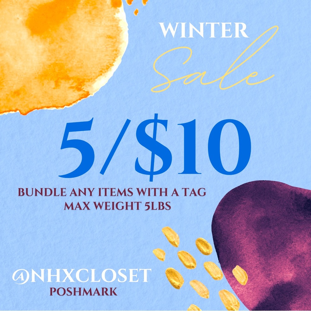 ❄️ WINTER MOVING / CLEAN OUT SALE 🏷️ • GET 5 for $10 • SUPER DEAL + SAVINGS!!!
